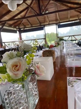 Quincho con capacidad para 80 personas.